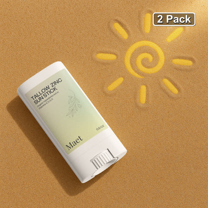 2 Pack Tallow Zinc Sun Stick