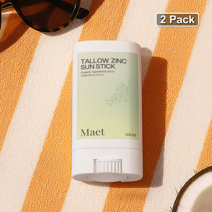 2 Pack Tallow Zinc Sun Stick