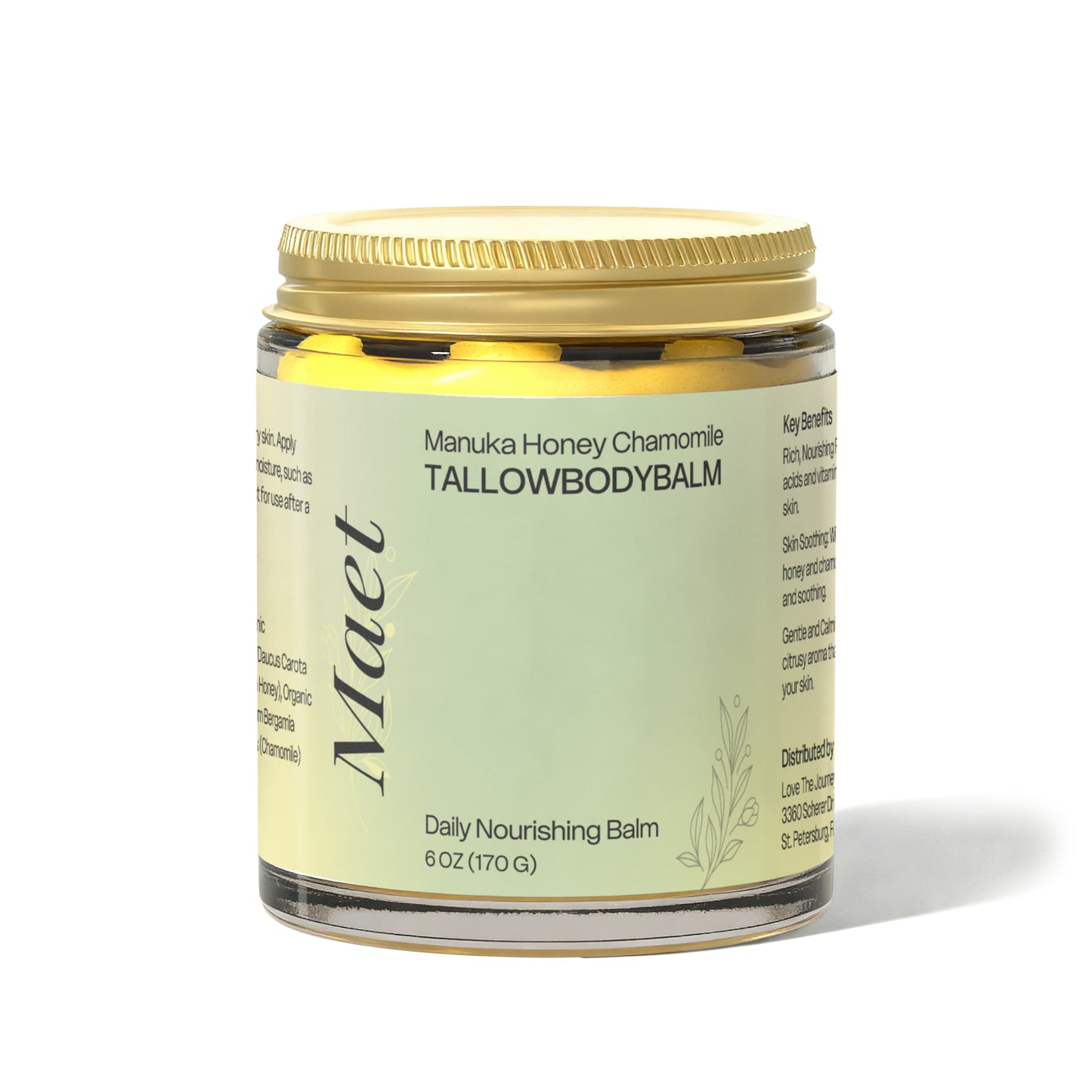 Manuka Honey Chamomile Tallow Body Balm