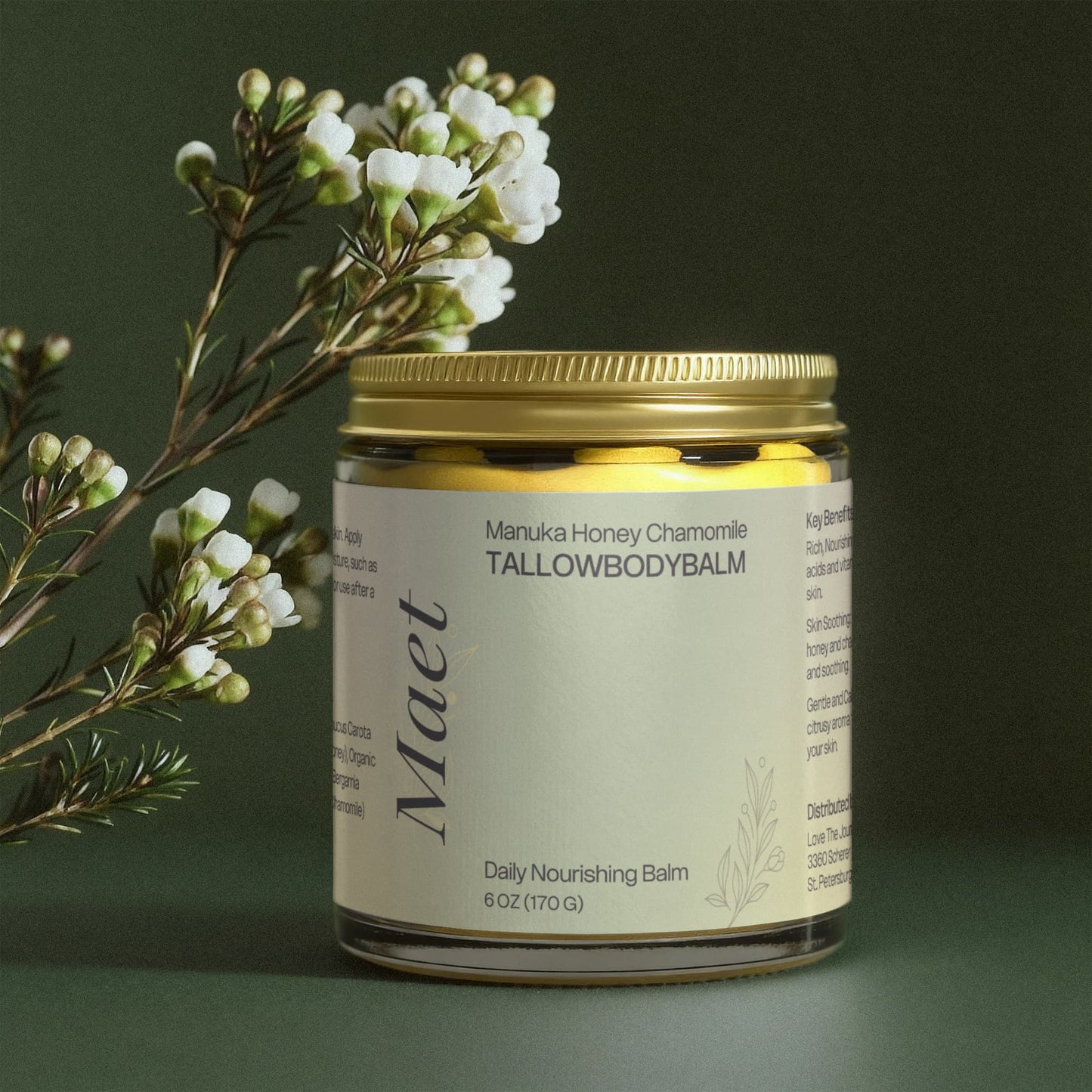 Manuka Honey Chamomile Tallow Body Balm