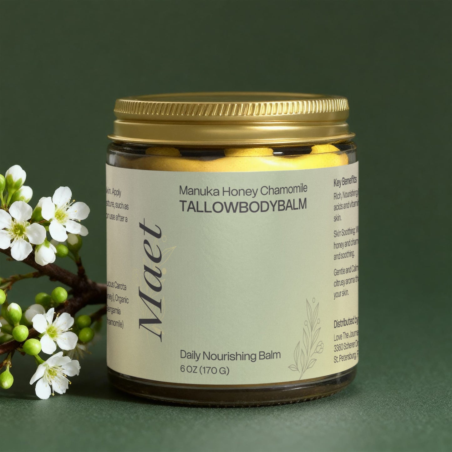 Manuka Honey Chamomile Tallow Body Balm